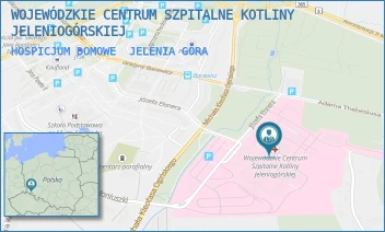 HOSPICJUM DOMOWE - WOJEWÓDZKIE CENTRUM SZPITALNE KOTLINY JELENIOGÓRSKIEJ - UL. MICHAŁA KLEOFASA OGIŃSKIEGO 6, JELENIA GÓRA