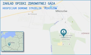 HOSPICJUM DOMOWE STRZELIN - ZAKŁAD OPIEKI ZDROWOTNEJ GAJA - 27,  MIKOSZÓW