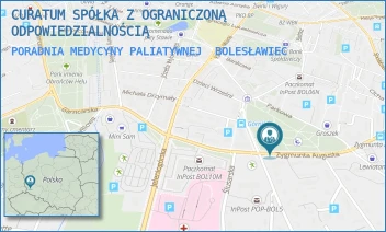 PORADNIA MEDYCYNY PALIATYWNEJ - CURATUM SPÓŁKA Z OGRANICZONĄ ODPOWIEDZIALNOŚCIĄ - UL. ZYGMUNTA AUGUSTA 29,  BOLESŁAWIEC