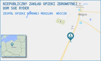 ZESPÓŁ OPIEKI DOMOWEJ MOGILNO - NIEPUBLICZNY ZAKŁAD OPIEKI ZDROWOTNEJ DOM SUE RYDER - WÓJCIN 63,  WÓJCIN