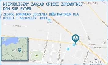 ZESPÓŁ DOMOWEGO LECZENIA RESPIRATOREM DLA DZIECI I MŁODZIEŻY - PALLMED SPÓŁKA Z OGRANICZONĄ ODPOWIEDZIALNOŚCIĄ - WARSZAWSKA 100,  RYKI