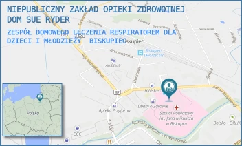 ZESPÓŁ DOMOWEGO LECZENIA RESPIRATOREM DLA DZIECI I MŁODZIEŻY - PALLMED SPÓŁKA Z OGRANICZONĄ ODPOWIEDZIALNOŚCIĄ - UL. ARMII KRAJOWEJ 8,  BISKUPIEC