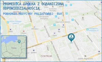 PORADNIA MEDYCYNY PALIATYWNEJ - PROMEDICA SPÓŁKA Z OGRANICZONĄ ODPOWIEDZIALNOŚCIĄ - ELIZY ORZESZKOWEJ 6,  EŁK