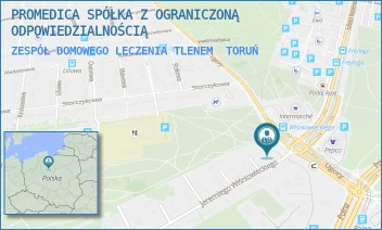 ZESPÓŁ DOMOWEGO LECZENIA TLENEM - PROMEDICA SPÓŁKA Z OGRANICZONĄ ODPOWIEDZIALNOŚCIĄ - UGORY 1,  TORUŃ