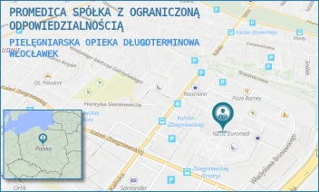 PIELĘGNIARSKA OPIEKA DŁUGOTERMINOWA - PROMEDICA SPÓŁKA Z OGRANICZONĄ ODPOWIEDZIALNOŚCIĄ - KALISKA 83D,  WŁOCŁAWEK