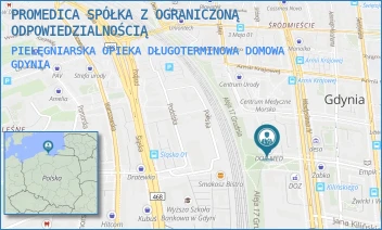 PIELĘGNIARSKA OPIEKA DŁUGOTERMINOWA DOMOWA - PROMEDICA SPÓŁKA Z OGRANICZONĄ ODPOWIEDZIALNOŚCIĄ - UL. ŻWIRKI I WIGURY 14,  GDYNIA
