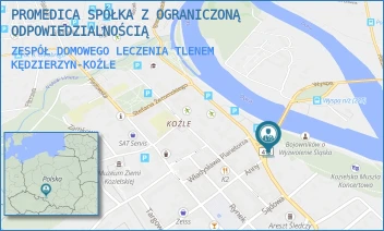 ZESPÓŁ DOMOWEGO LECZENIA TLENEM - PROMEDICA SPÓŁKA Z OGRANICZONĄ ODPOWIEDZIALNOŚCIĄ - UL. RACŁAWICKA 1,  KĘDZIERZYN-KOŹLE