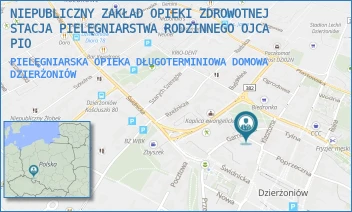 PIELĘGNIARSKA OPIEKA DŁUGOTERMINIOWA DOMOWA - NIEPUBLICZNY ZAKŁAD OPIEKI ZDROWOTNEJ STACJA PIELĘGNIARSTWA RODZINNEGO OJCA PIO - UL. GARNCARSKA 16, DZIERŻONIÓW