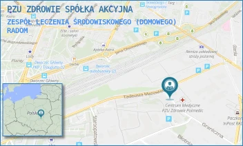 ZESPÓŁ LECZENIA ŚRODOWISKOWEGO (DOMOWEGO) - PZU ZDROWIE SPÓŁKA AKCYJNA - GRANICZNA 24,  RADOM