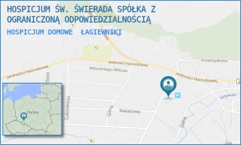 HOSPICJUM DOMOWE - HOSPICJUM ŚW. ŚWIERADA SPÓŁKA Z OGRANICZONĄ ODPOWIEDZIALNOŚCIĄ - UL. SPORTOWA 9,  ŁAGIEWNIKI