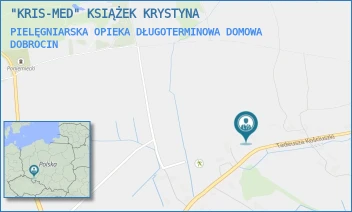 PIELĘGNIARSKA OPIEKA DŁUGOTERMINOWA DOMOWA - "KRIS-MED" KSIĄŻEK KRYSTYNA - UL. KOŚCIUSZKI 12,  DOBROCIN