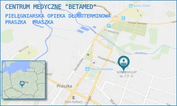 PIELĘGNIARSKA OPIEKA DŁUGOTERMINOWA - PRASZKA - BETAMED S.A. - UL. POWSTAŃCÓW ŚLĄSKICH 8,  PRASZKA