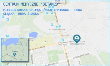 PIELĘGNIARSKA OPIEKA DŁUGOTERMINOWA - RUDA ŚLĄSKA - CENTRUM MEDYCZNE "BETAMED" - UL. PLANTY KOWALSKIEGO 4, RUDA ŚLĄSKA