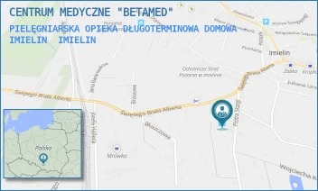 PIELĘGNIARSKA OPIEKA DŁUGOTERMINOWA DOMOWA - IMIELIN - CENTRUM MEDYCZNE "BETAMED" - UL. PIOTRA SKARGI 2, IMIELIN