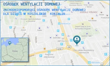 ZACHODNIOPOMORSKI OŚRODEK WENTYLACJI DOMOWEJ DLA DZIECI W KOSZALINIE - MEDYCYNA SPECJALISTYCZNA SP. Z O.O - NIEPUBLICZNY SPECJALISTYCZNY ZAKŁAD OPIEKI ZDROWOTNEJ W BYDGOSZCZY - OKULICKIEGO 24A,  KOSZALIN