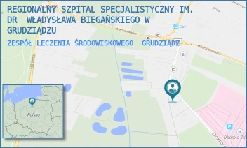 ZESPÓŁ LECZENIA ŚRODOWISKOWEGO - REGIONALNY SZPITAL SPECJALISTYCZNY IM. DR  WŁADYSŁAWA BIEGAŃSKIEGO W GRUDZIĄDZU - RYDYGIERA 15/17,  GRUDZIĄDZ