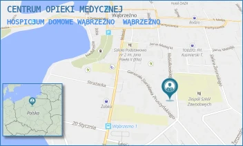 HOSPICJUM DOMOWE WĄBRZEŹNO - CENTRUM OPIEKI MEDYCZNEJ - NIEDZIAŁKOWSKIEGO 30,  WĄBRZEŹNO