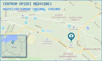 HOSPICJUM DOMOWE CHEŁMNO - CENTRUM OPIEKI MEDYCZNEJ - ŁUNAWSKA 1,  CHEŁMNO