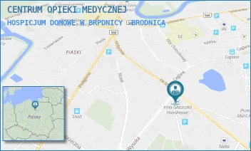HOSPICJUM DOMOWE W BRPDNICY - CENTRUM OPIEKI MEDYCZNEJ - 18 STYCZNIA 36B,  BRODNICA