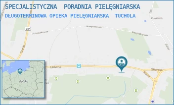 DŁUGOTERMINOWA OPIEKA PIELĘGNIARSKA - SPECJALISTYCZNA  PORADNIA PIELĘGNIARSKA - GŁÓWNA 50A,  TUCHOLA