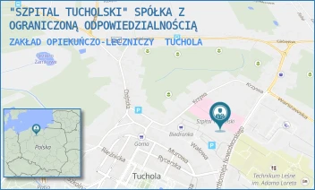 ZAKŁAD OPIEKUŃCZO-LECZNICZY - "SZPITAL TUCHOLSKI" SPÓŁKA Z OGRANICZONĄ ODPOWIEDZIALNOŚCIĄ - NOWODWORSKIEGO 14-18,  TUCHOLA