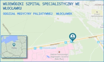 ODDZIAŁ MEDYCYNY PALIATYWNEJ - WOJEWÓDZKI SZPITAL SPECJALISTYCZNY WE WŁOCŁAWKU - WIENIECKA 49,  WŁOCŁAWEK