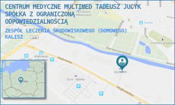 ZESPÓŁ LECZENIA ŚRODOWISKOWEGO (DOMOWEGO) - CENTRUM MEDYCZNE MULTIMED TADEUSZ JUCYK SPÓŁKA Z OGRANICZONĄ ODPOWIEDZIALNOŚCIĄ - MAJKOWSKA 13A, KALISZ