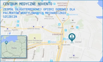 ZESPÓŁ DŁUGOTERMINOWEJ OPIEKI DOMOWEJ DLA PACJENTÓW WENTYLOWANYCH MECHANICZNIE - NOVENTO SPÓŁKA Z OGRANICZONĄ ODPOWIEDZIALNOŚCIĄ SPÓŁKA JAWNA - STANISŁAWA DUBOIS 27,  SZCZECIN