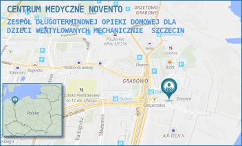 ZESPÓŁ DŁUGOTERMINOWEJ OPIEKI DOMOWEJ DLA DZIECI WENTYLOWANYCH MECHANICZNIE - NOVENTO SPÓŁKA Z OGRANICZONĄ ODPOWIEDZIALNOŚCIĄ SPÓŁKA JAWNA - STANISŁAWA DUBOIS 27,  SZCZECIN
