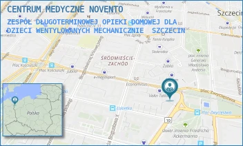 ZESPÓŁ DŁUGOTERMINOWEJ OPIEKI DOMOWEJ DLA DZIECI WENTYLOWANYCH MECHANICZNIE - NOVENTO SPÓŁKA Z OGRANICZONĄ ODPOWIEDZIALNOŚCIĄ SPÓŁKA JAWNA - MIKOŁAJA KOPERNIKA 1/1,  SZCZECIN