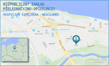 HOSPICJUM SZPITALNA - NIEPUBLICZNY ZAKŁAD PIELĘGNACYJNO-OPIEKUŃCZY - SZPITALNA 7,  WŁOCŁAWEK