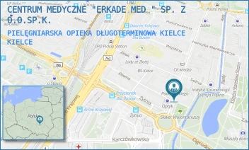 PIELĘGNIARSKA OPIEKA DŁUGOTERMINOWA KIELCE - CENTRUM MEDYCZNE ERKADE MED SPÓŁKA Z OGRANICZONĄ ODPOWIEDZIALNOŚCIĄ - PADEREWSKIEGO 4B/235,  KIELCE