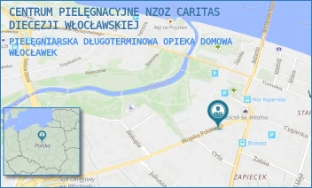 PIELĘGNIARSKA DŁUGOTERMINOWA OPIEKA DOMOWA - CENTRUM PIELĘGNACYJNE NZOZ CARITAS DIECEZJI WŁOCŁAWSKIEJ - WOJSKA POLSKIEGO 2,  WŁOCŁAWEK