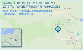 2730 ZESPÓŁ LECZENIA ŚRODOWISKOWEGO (DOMOWEGO) - SAMODZIELNY PUBLICZNY WOJEWÓDZKI SZPITAL PSYCHIATRYCZNY IM. ŚW. ANTONIEGO W RADECZNICY - KLASZTORNA 4,  RADECZNICA