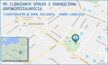 TLENOTERAPIA W DOMU PACJENTA - MS CLINSEARCH SPÓŁKA Z OGRANICZONĄ ODPOWIEDZIALNOŚCIĄ - JANA PAWŁA II 5,  JANÓW LUBELSKI