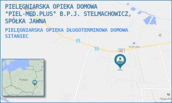 PIELĘGNIARSKA OPIEKA DŁUGOTERMINOWA DOMOWA - PIEL-MED.PLUS SPÓŁKA Z OGRANICZONĄ ODPOWIEDZIALNOŚCIĄ - 125,  SITANIEC