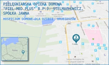 HOSPICJUM DOMOWE DLA DZIECI - PIEL-MED.PLUS SPÓŁKA Z OGRANICZONĄ ODPOWIEDZIALNOŚCIĄ - ZAMOJSKA 12,  HRUBIESZÓW