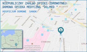 HOSPICJUM DOMOWE - NIEPUBLICZNY ZAKŁAD OPIEKI ZDROWOTNEJ DOMOWA OPIEKA MEDYCZNA "DO-MED " - UL. KONARSKIEGO 18, SANOK