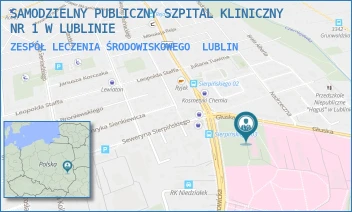 ZESPÓŁ LECZENIA ŚRODOWISKOWEGO - UNIWERSYTECKI SZPITAL KLINICZNY NR 1 W LUBLINIE - GŁUSKA 1,  LUBLIN