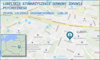 ZESPÓŁ LECZENIA ŚRODOWISKOWEGO - LUBELSKIE STOWARZYSZENIE OCHRONY ZDROWIA PSYCHICZNEGO - FURMAŃSKA 2,  LUBLIN