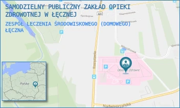 ZESPÓŁ LECZENIA ŚRODOWISKOWEGO (DOMOWEGO) - SAMODZIELNY PUBLICZNY ZAKŁAD OPIEKI ZDROWOTNEJ W ŁĘCZNEJ - KRASNYSTAWSKA 52,  ŁĘCZNA