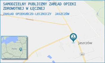 ZAKŁAD OPIEKUŃCZO-LECZNICZY - SAMODZIELNY PUBLICZNY ZAKŁAD OPIEKI ZDROWOTNEJ W ŁĘCZNEJ - 211,  JASZCZÓW
