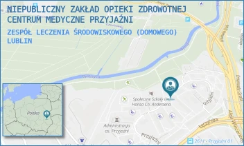 ZESPÓŁ LECZENIA ŚRODOWISKOWEGO (DOMOWEGO) - NIEPUBLICZNY ZAKŁAD OPIEKI ZDROWOTNEJ CENTRUM MEDYCZNE PRZYJAŹNI - PRZYJAŹNI 13,  LUBLIN