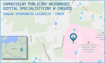 ZAKŁAD OPIEKUŃCZO-LECZNICZY - SAMODZIELNY PUBLICZNY WOJEWÓDZKI SZPITAL SPECJALISTYCZNY W CHEŁMIE - SZPITALNA 53B/PAW.A,  CHEŁM