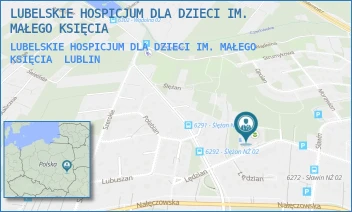 LUBELSKIE HOSPICJUM DLA DZIECI IM. MAŁEGO KSIĘCIA - LUBELSKIE HOSPICJUM DLA DZIECI IM. MAŁEGO KSIĘCIA - LĘDZIAN 49,  LUBLIN