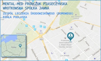 ZESPÓŁ LECZENIA ŚRODOWISKOWEGO (DOMOWEGO) - MENTAL-MED FROŃCZUK PIASECZYŃSKA WROTKOWSKA SPÓŁKA JAWNA - JANOWSKA 17,  BIAŁA PODLASKA