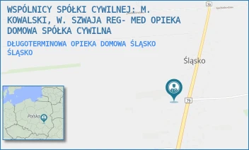 DŁUGOTERMINOWA OPIEKA DOMOWA ŚLĄSKO - WSPÓLNICY SPÓŁKI CYWILNEJ: M. KOWALSKI, W. SZWAJA REG- MED OPIEKA DOMOWA SPÓŁKA CYWILNA - 32,  ŚLĄSKO