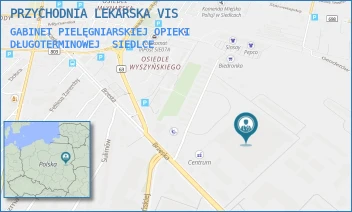 GABINET PIELĘGNIARSKIEJ OPIEKI DŁUGOTERMINOWEJ - VIS SENIOR SPÓŁKA Z OGRANICZONĄ ODPOWIEDZIALNOŚCIĄ - GEN.F.KLEEBERGA 2, SIEDLCE