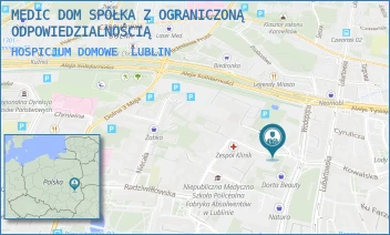 HOSPICJUM DOMOWE - MEDIC DOM SPÓŁKA Z OGRANICZONĄ ODPOWIEDZIALNOŚCIĄ - STASZICA 22,  LUBLIN