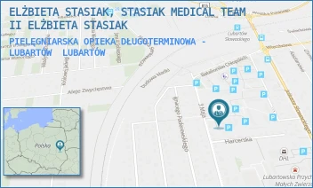 PIELĘGNIARSKA OPIEKA DŁUGOTERMINOWA - LUBARTÓW - STASIAK MEDICAL TEAM II ELŻBIETA STASIAK - 3-GO MAJA 24A,  LUBARTÓW